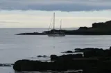 At anchor, Isle of Eigg